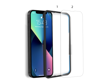 3x Szkło hartowane do Apple iPhone 11/XR +ramka - 2