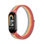 Pasek Opaska Bransoleta Nylon Sport Wielokolorowa do Xiaomi Mi Band 8 - 2