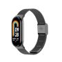 Pasek Opaska Bransoleta Metal Klamra Czarny do Xiaomi Mi Band 8 - 2